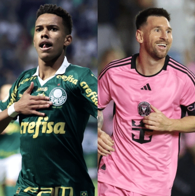 Estêvão 18 Tuổi Gây Sốt Khi "Theo Đuổi" Messi: Vừa Hết Trận, Tôi Sẽ Chạy Đến Đổi Áo!