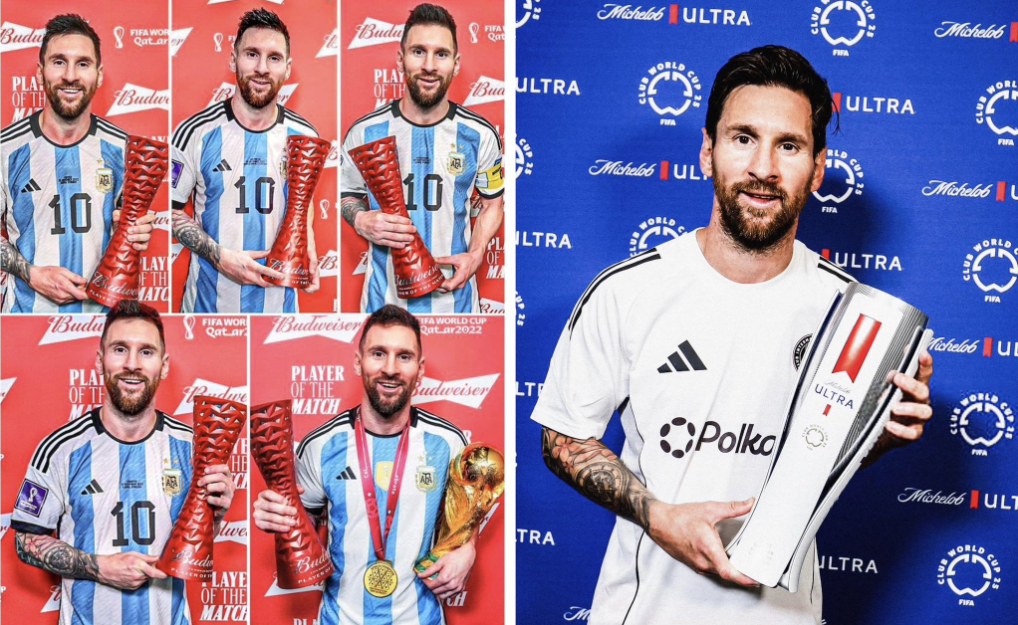 Messi Đạt 395 Danh Hiệu Cầu Thủ Xuất Sắc Nhất Sau 1107 Trận Đấu 