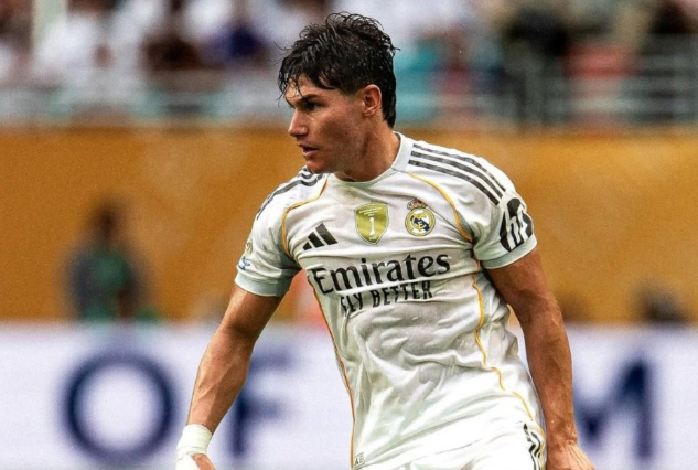 Sau khi giành quyền vào bán kết FIFA Club World Cup, hậu vệ Fran García của Real Madrid